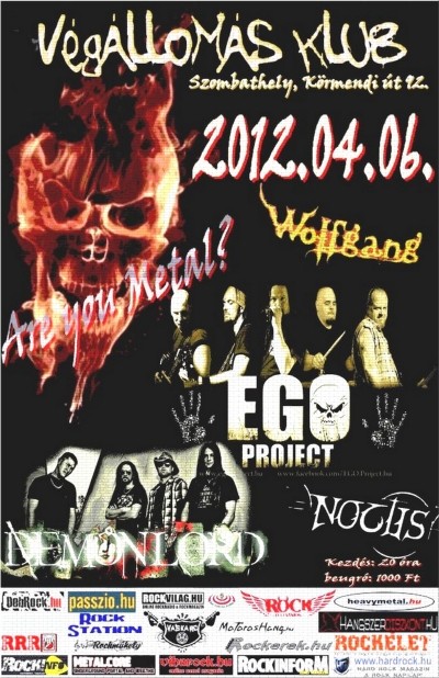 EGO Project, Are you Metal?, Wolfgang, Demonlord, Noctis