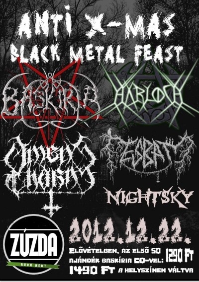 Anti X-Mass - Black Metal Feast