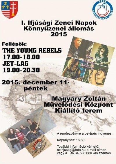 I. Ifjúsági Zenei Napok - Könnyűzenei Állomás 2015