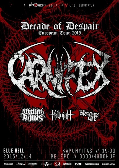 Decade of Despair European Tour 2015