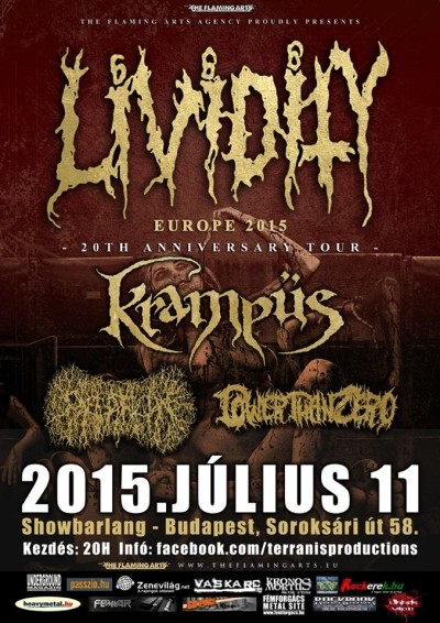 Lividity - 20 Year Anniversary Gore Tour