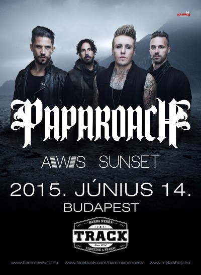 Papa Roach, AWS, Sunset