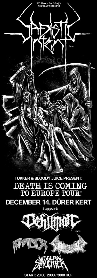 Death is Coming to Europe Tour 2016