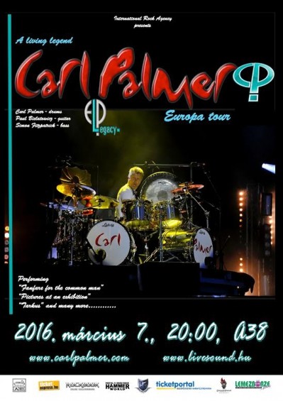 Carl Palmer ELP Legacy - Europa Tour 2016