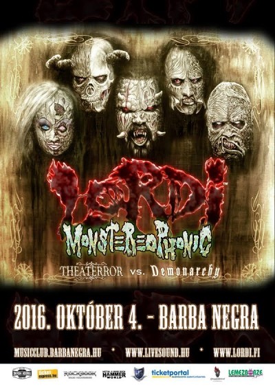 Lordi - European Monstour 2016