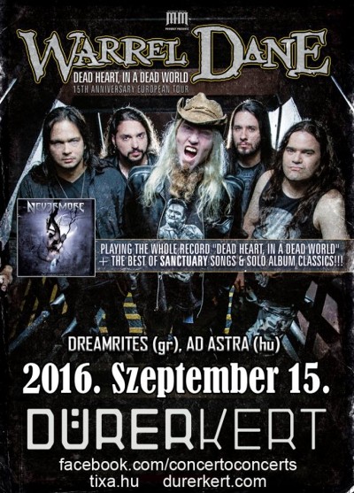 Dead Heart, In A Dead World 15th Anniversary European Tour