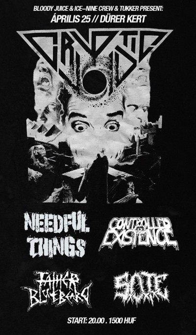 Cryptic Void, Needful Things, Controlled Existence, Sote, Father Bluebeard