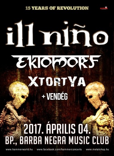 Ill Nino - Revolution Tour 2017