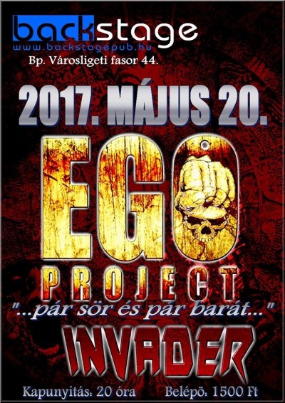 EGO Project, Invader koncert