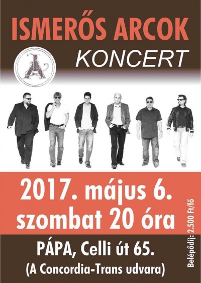 Ismerős Arcok koncert