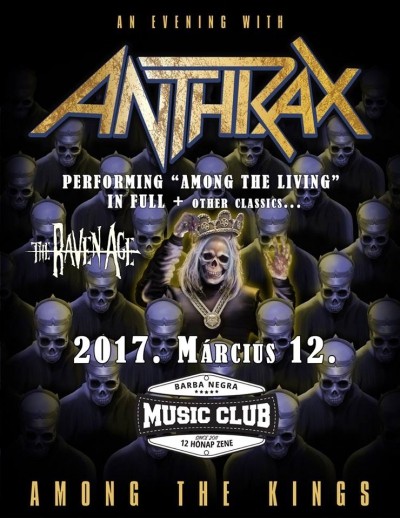 Anthrax - Among The Kings Tour 2017