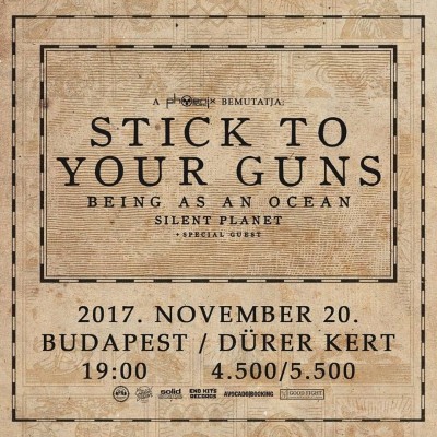 Stick To Your Guns, Being As An Ocean, Silent Planet