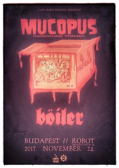 Mucopus, Böiler, Pretesto