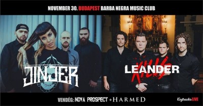 Jinjer, Leander Kills, Nova Prospect, Harmed