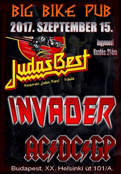 Invader, Judas Best, AC/DC/GP