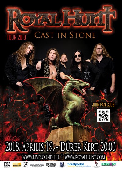 Royal Hunt - Cast in Stone Tour 2018