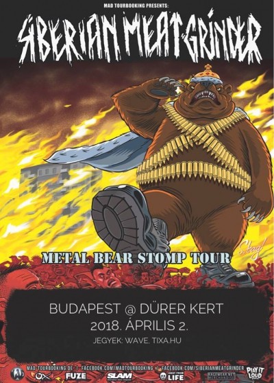 Metal Bear Stomp Tour 2018