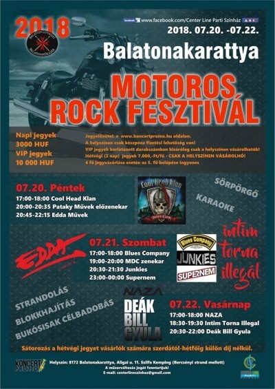 Balatonakarattya Motoros Rock Fesztivál