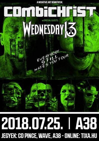 Combichrist, Wednesday 13, Night Club