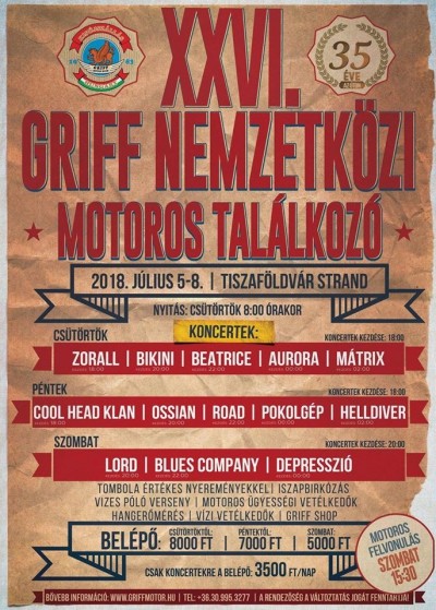 XXVI. Griff Nemzetközi Motoros Találkozó