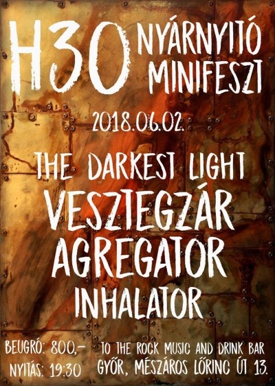 H30 Nyárnyitó MiniFeszt