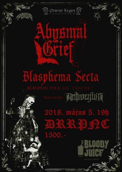 Blasphema Secta European tour 2018 - Chapter I