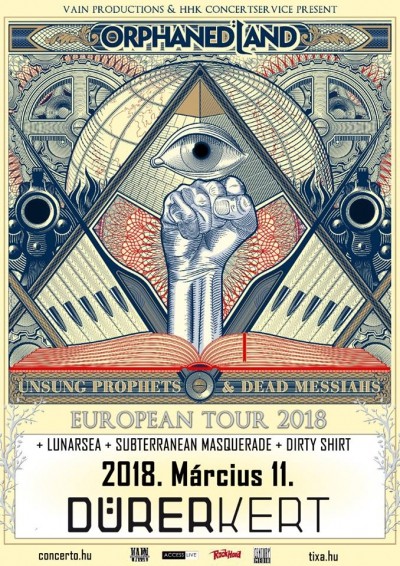 Unsung Prophets & Dead Messiahs Tour 2018