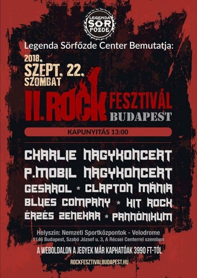 II. RockFesztivál Budapest