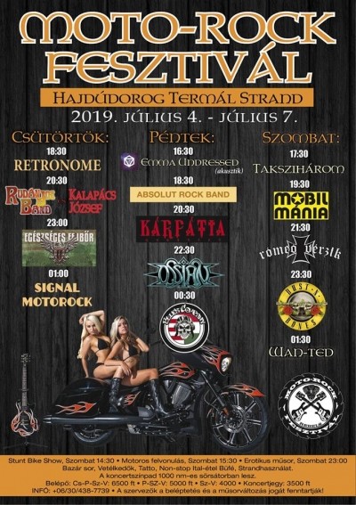 Moto-Rock Fesztivál 2019