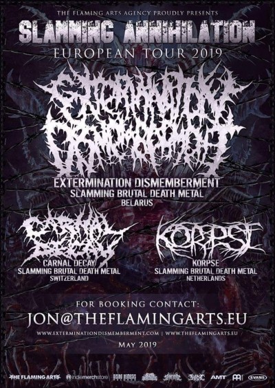 Slamming Annihilation European Tour 2019