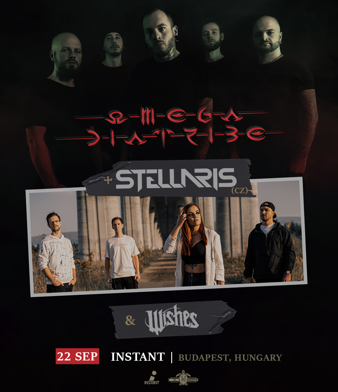 OMEGA DIATRIBE, STELL/\RIS (CZ), WISHES • INSTANT • BUDAPEST