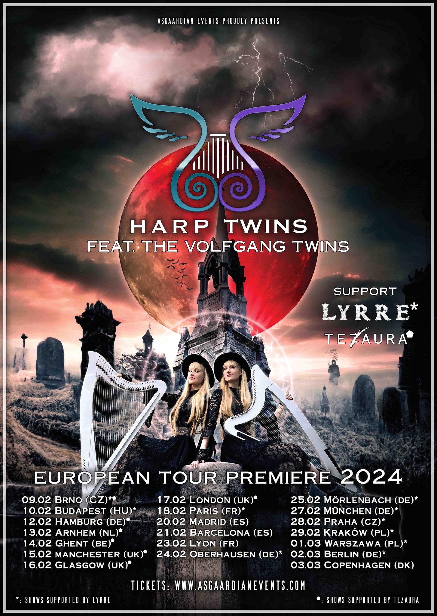 Harp Twins feat. The Volfgang Twins