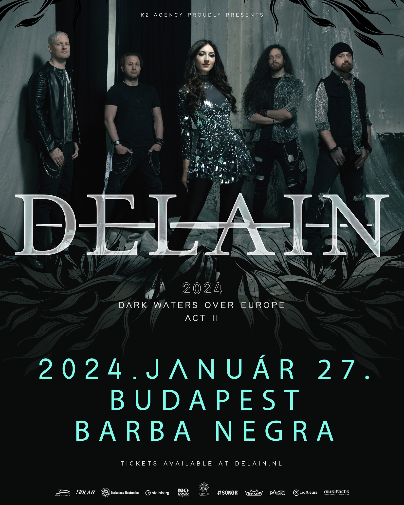 Delain - Dark Waters Over Europe Act II.