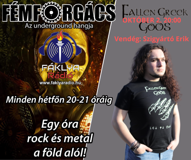 Fémforgács podcast – s03e28 – Fallen Greek Gods