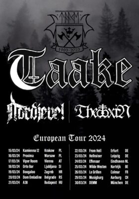 Taake (1993-2023) – European Tour