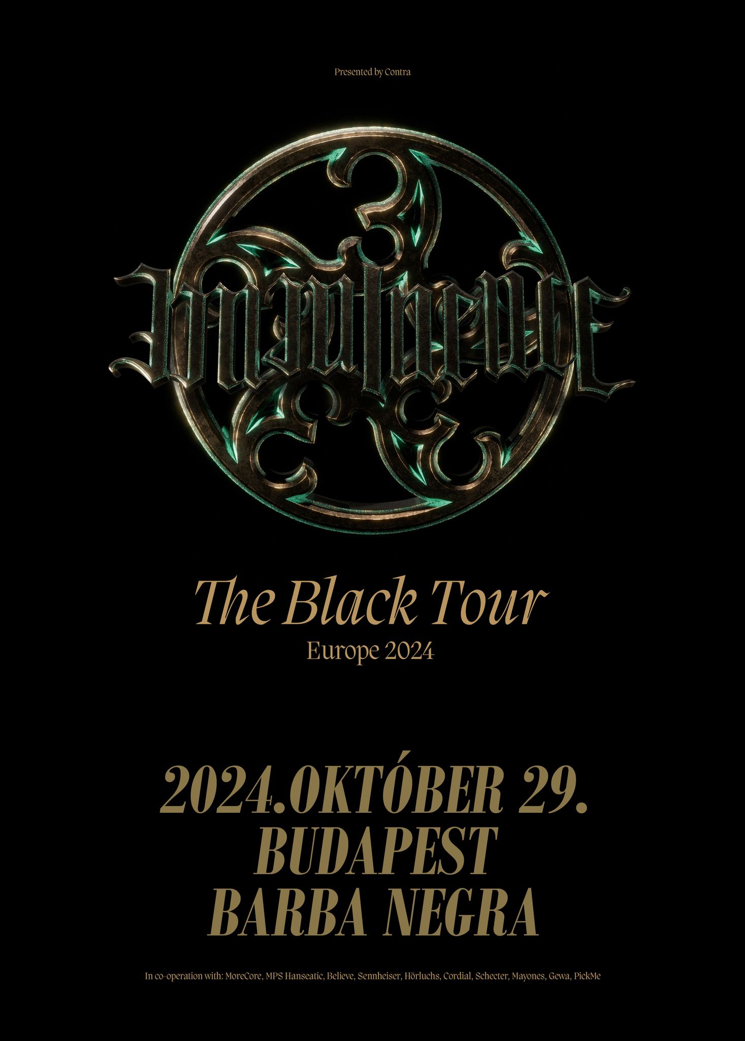 The Black Tour Europe 2024