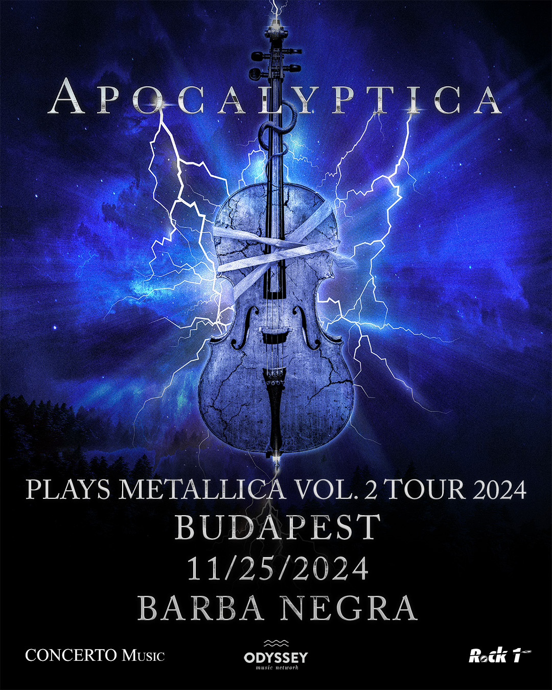 Apocalyptica Plays Metallica Vol. 2 Tour 2024