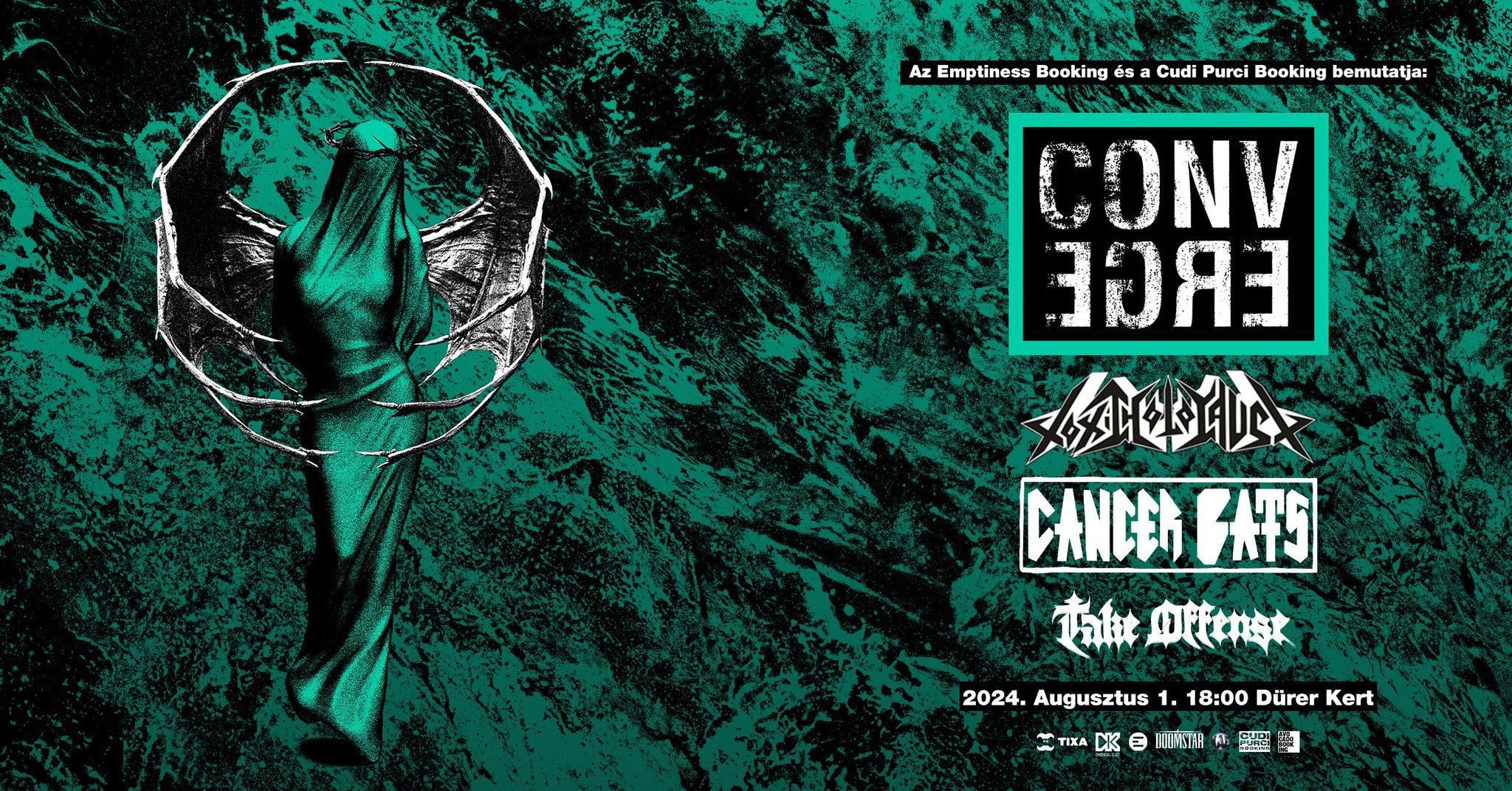 Converge, Toxic Holocaust, Cancer Bats, Take Offense