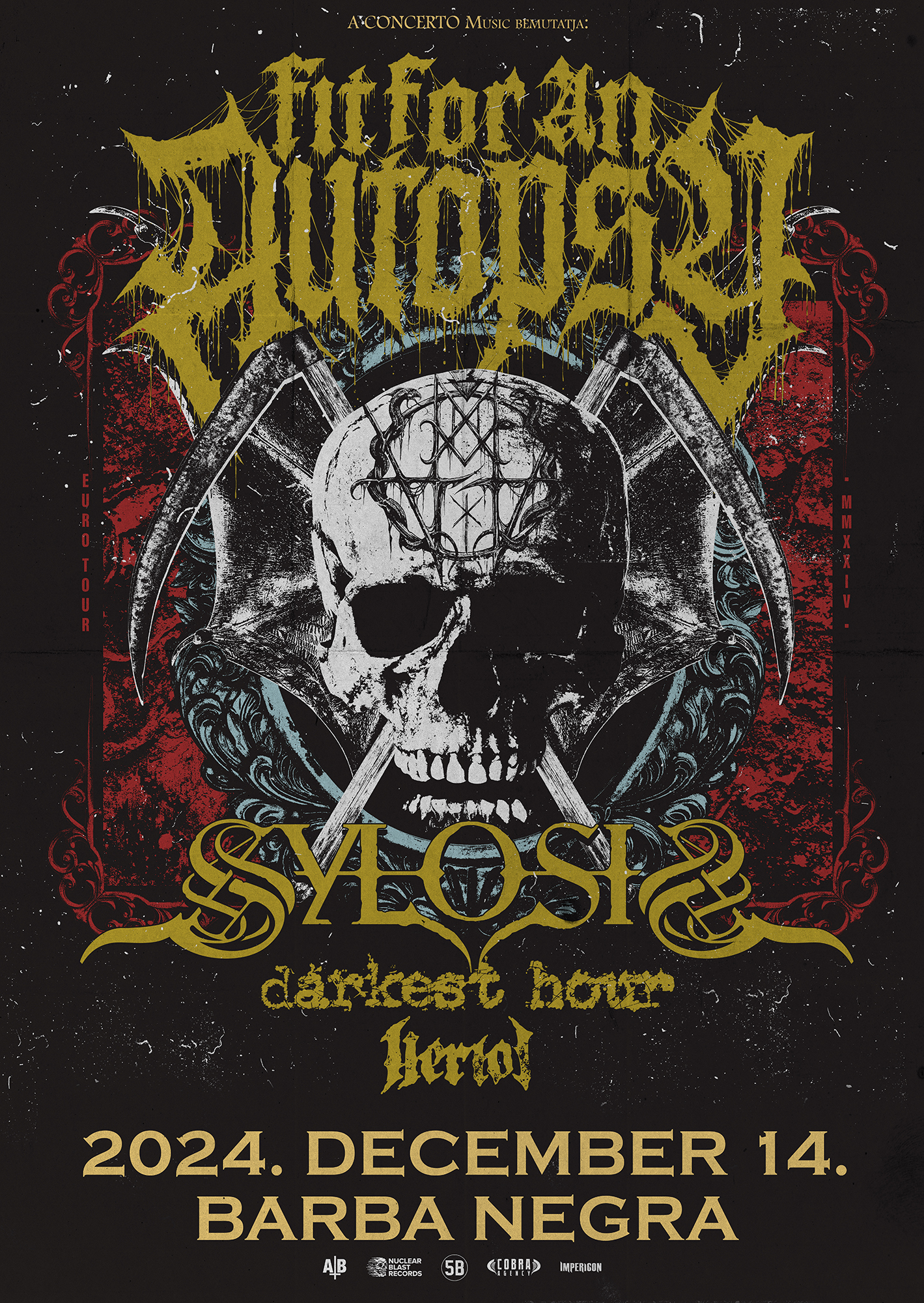 Fit for an Autopsy, Sylosis, Darkest Hour, Heriot