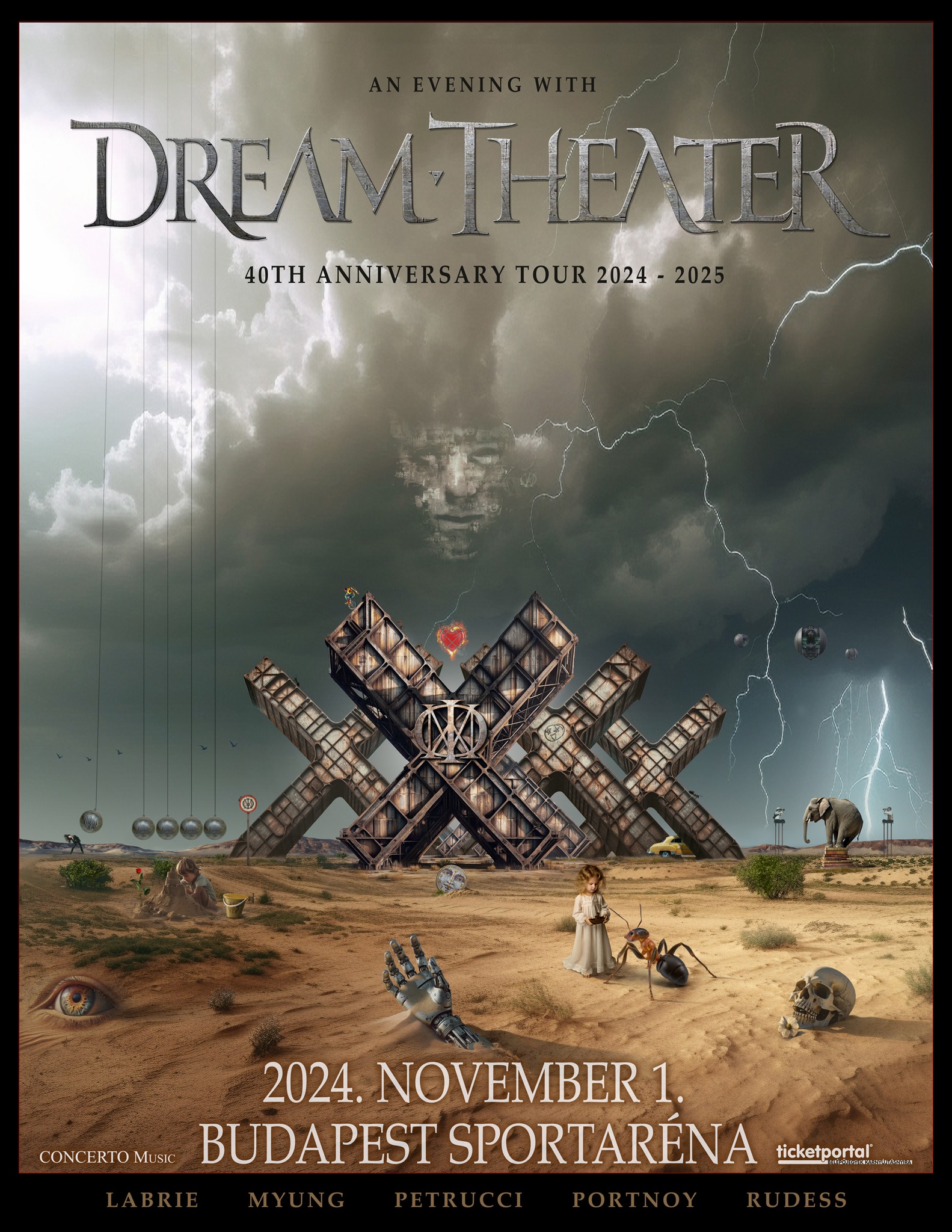 Dream Theater - 40th Anniversary Tour 2024-2025