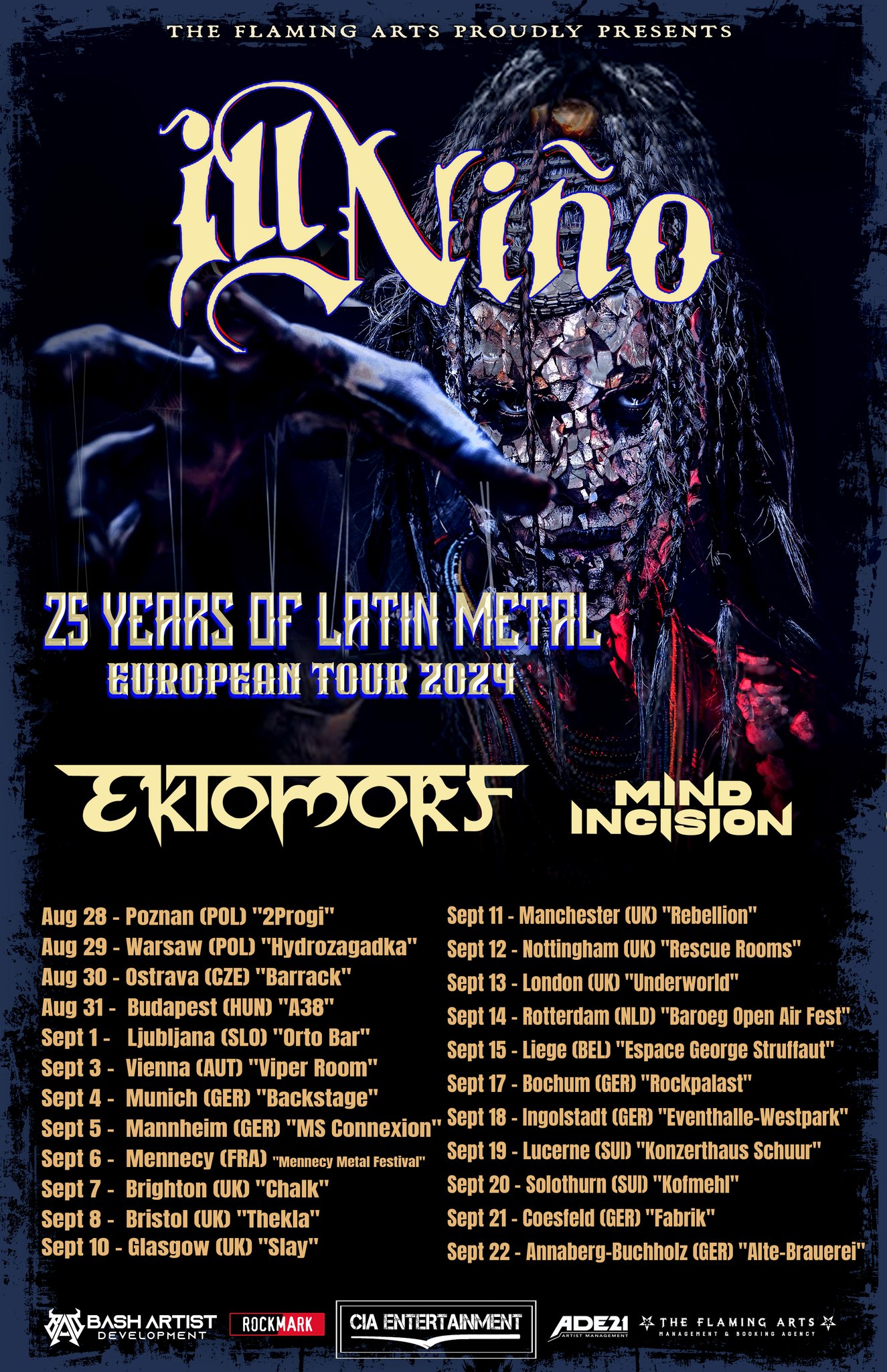 25 Years of Latin Metal European Tour