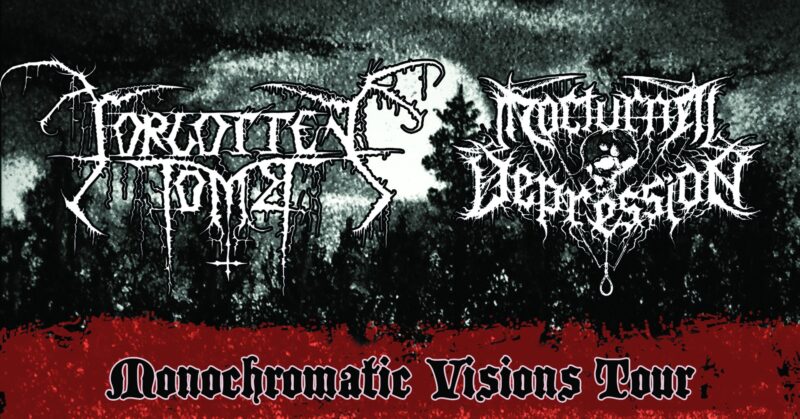 Forgotten Tomb / Nocturnal Depression – Monochromatic Visions Tour; vendég: Solipsism // 2024. 10. 05. Budapest, Supersonic – Blue Hell & KVLT