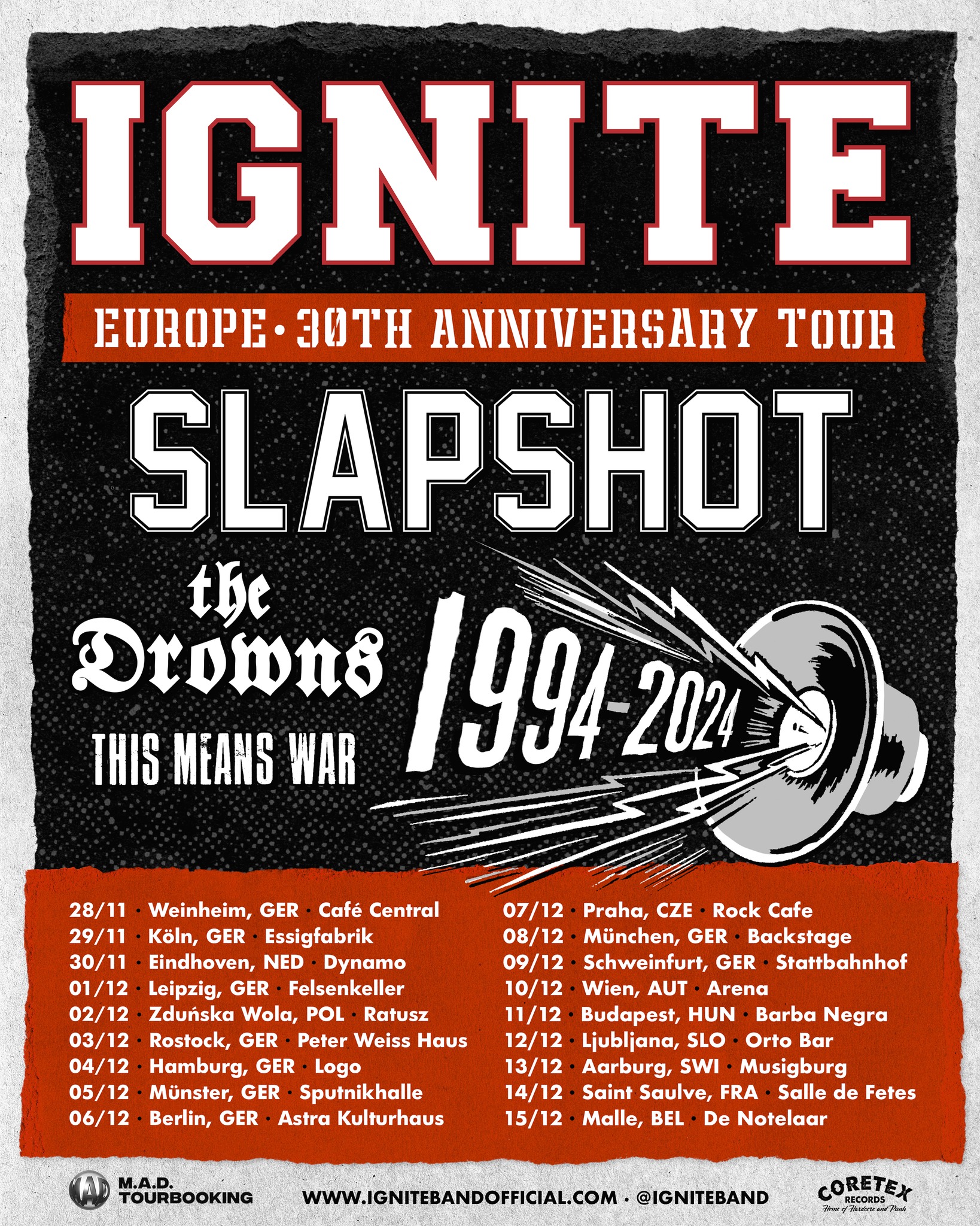 Ignite - 30th Anniversary Tour