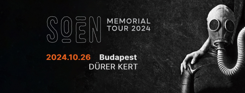 Soen: progresszív metal este a Dürer Kertben Soen: progresszív metal este a Dürer Kertben