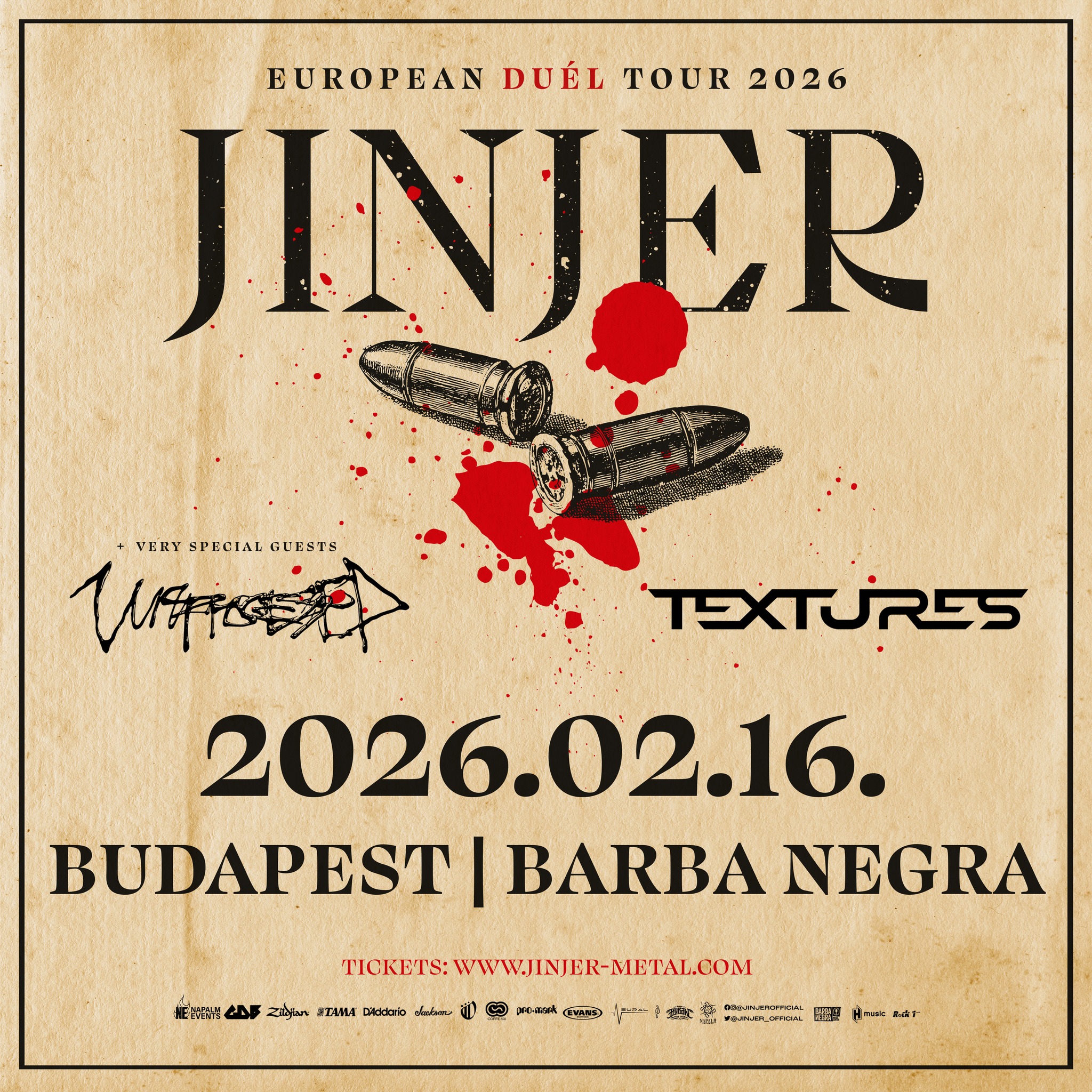 Jinjer, Unprocessed, Textures