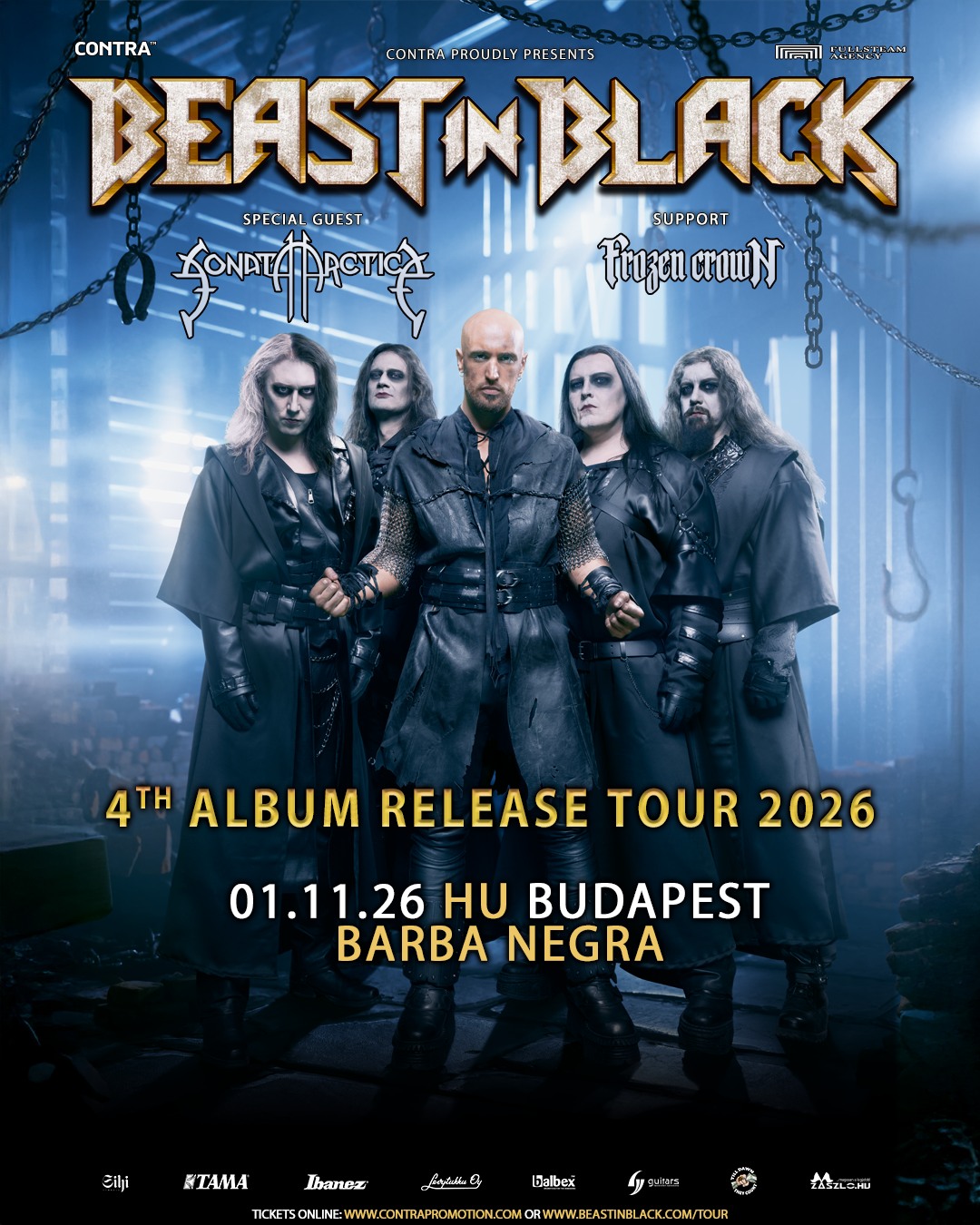 Beast in Black, Sonata Arctica, Frozen Crown