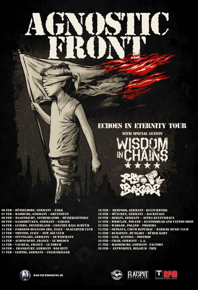 Agnostic Front, Wisdom of Chains, Raw Brigade