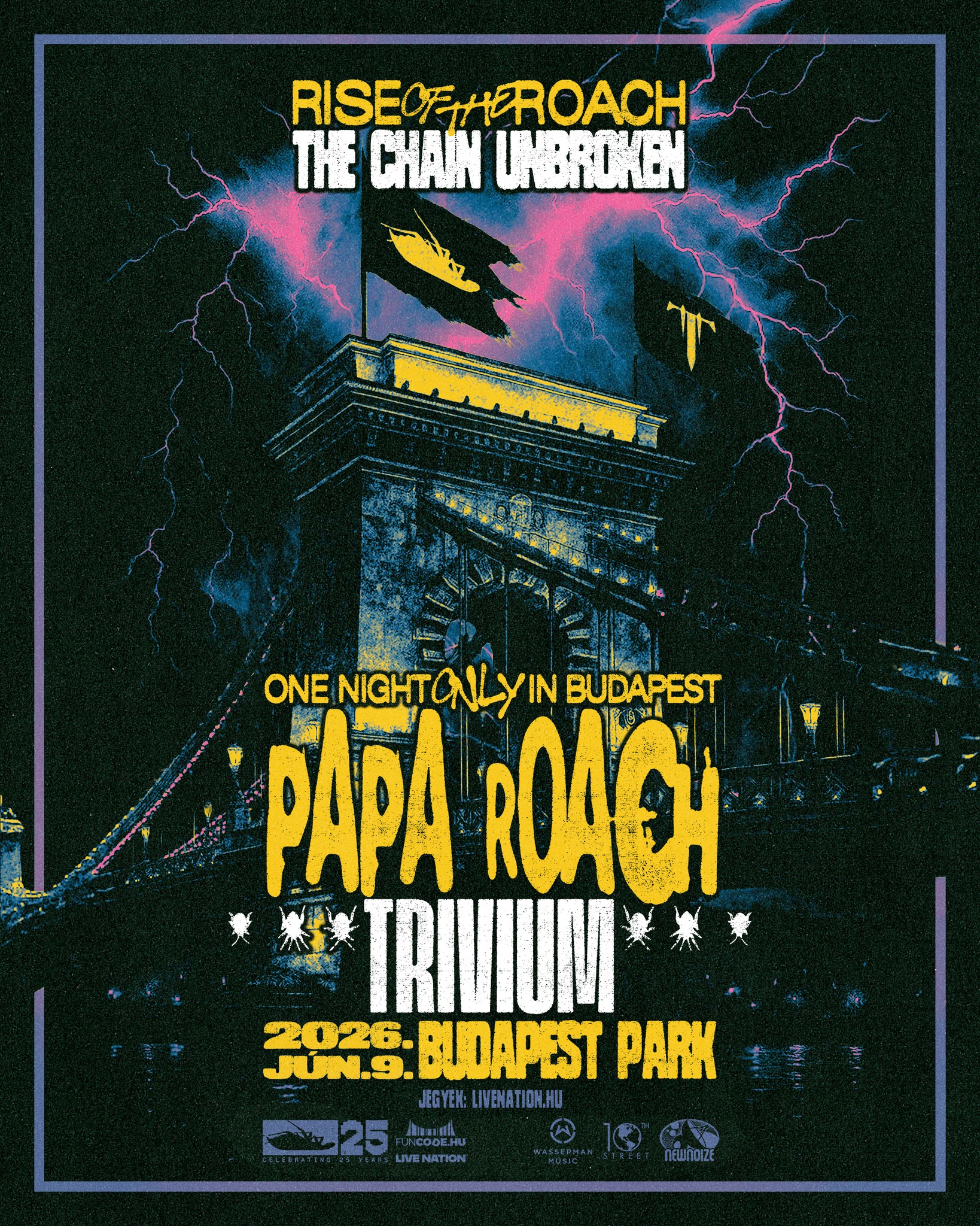 Rise of the Roach Tour 2026