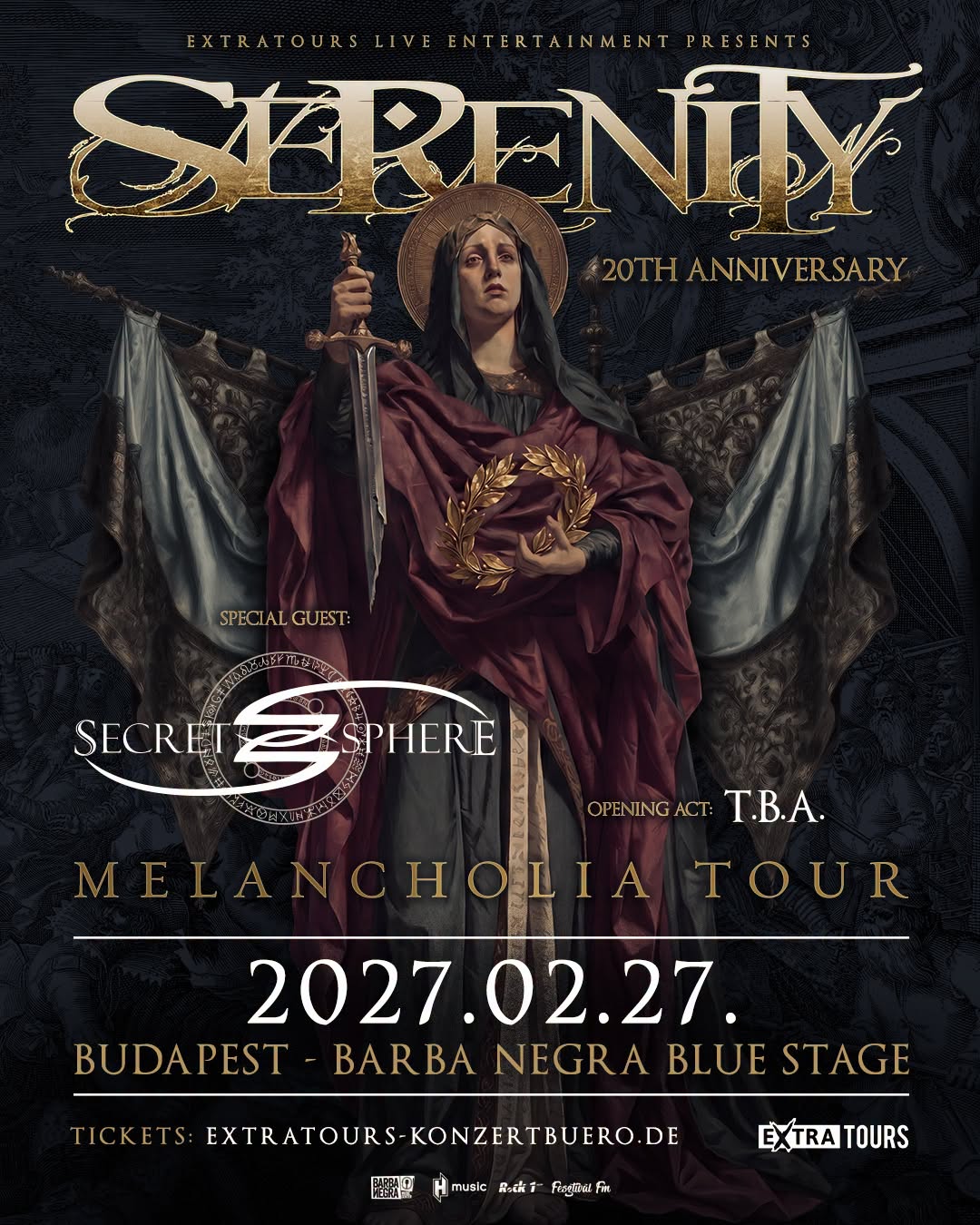 Serenity - Melancholia Tour 2027