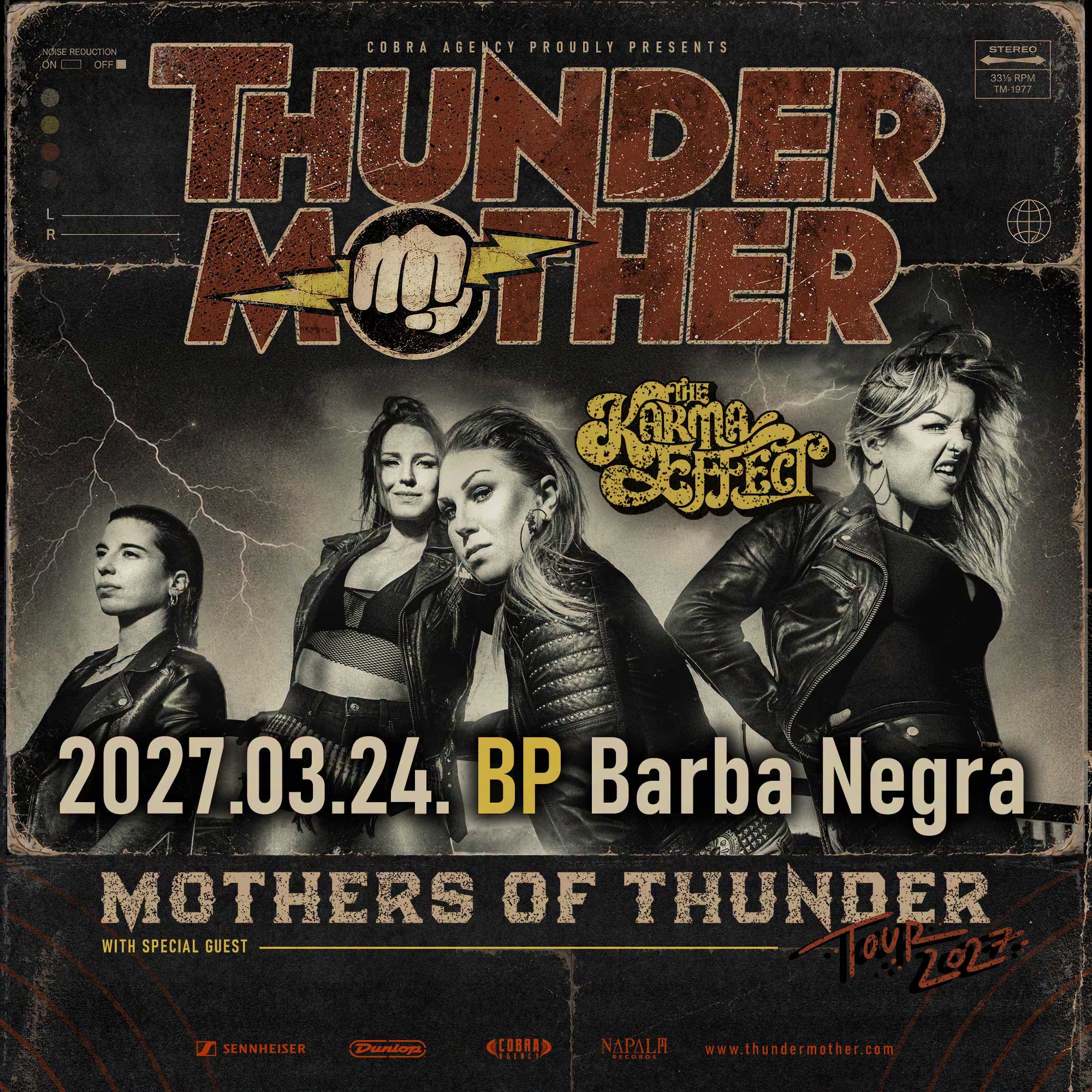 Thundermother - Mothers of Thunder Tour 2027